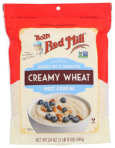 Bob's Red Mill frente del paquete mostrando etiqueta y tamaño, facilita compra múltiple