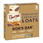 Bob's Red Mill vista frontal del paquete multipack y fácil transporte