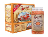 Bob's Red Mill empaque frontal mostrando lentejas rojas y marca