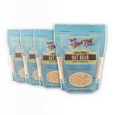Bob's Red Mill empaque frontal mostrando pack de cuatro unidades y claridad de marca