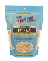 Bob's Red Mill paquete delantero, muestra producto orgánico y conveniencia