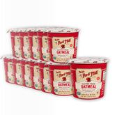 Bob's Red Mill vaso frente mostrando el envase y conveniencia lista