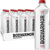 BODYARMOR botella frontal pack que muestra tamaño y diseño práctico