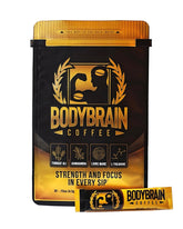 BodyBrain empaque frontal mostrando diseño y beneficios claros