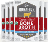 Bonafide Provisions envase frontal mostrando etiqueta clara y orgánica, transmite confianza