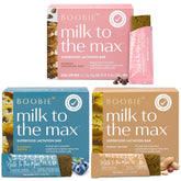 Boobie Brands caja frontal del pack de 18 barras mostrando marca y variedad