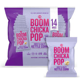 BOOMCHICKAPOP paquete frontal de 14 bolsas, practicidad para compartir