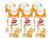 BOOST botella frontal naranja mostrando etiqueta clara y beneficios