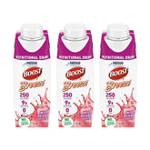 Boost Breeze vista frontal del envase mostrando etiqueta clara y sabor wildberry