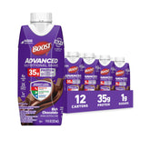 BOOST frente del envase de chocolate con información visible y fácil consumo
