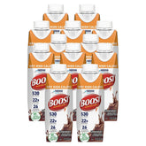 BOOST envase frente sabor chocolate mostrando información visible y conveniencia