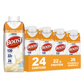 BOOST vista frontal del envase mostrando la etiqueta y beneficios claramente