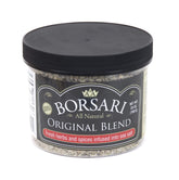 Borsari envase frontal mostrando la presentación y conveniencia