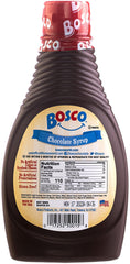 Bosco jarabe en cucharada textura espesa para decorar postres
