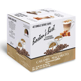 Boston’s Best caja frontal mostrando 42 cápsulas y beneficios de sabor