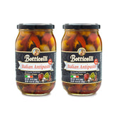 Botticelli frasco frontal mostrando mezcla picante y atractivo visual