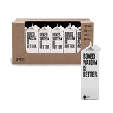 Boxed Water Is Better frontal del pack que reduce plástico