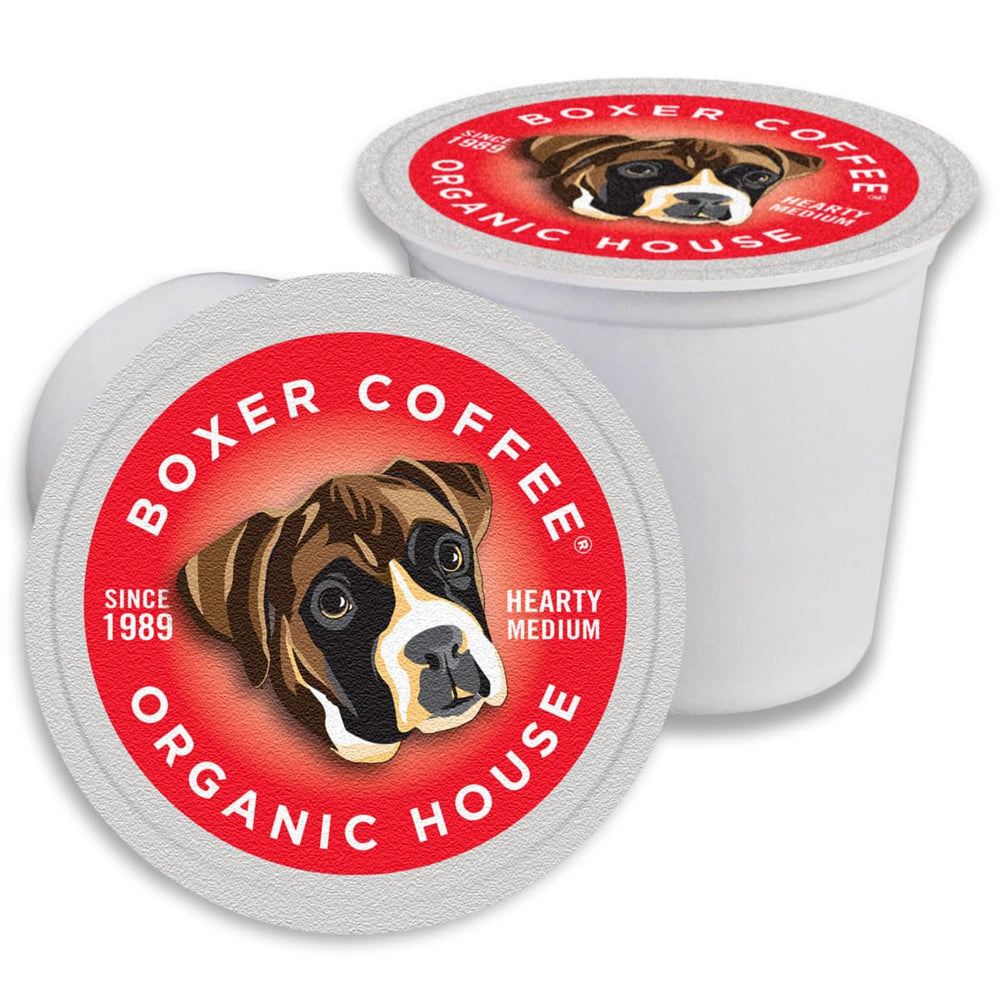 Boxer Coffee caja frontal 48 cápsulas reciclable que facilita almacenamiento