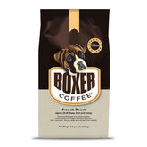 Boxer Coffee frente del empaque sellado al vacío con frescura preservada