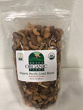 Braga Organic Farms bolsa frontal de 2 lb mostrando mezcla tostada y salada