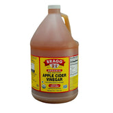 Bragg botella frontal 128 oz mostrando etiqueta orgánica y formato grande