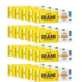 BRAMI paquete frontal mostrando spaghetti proteico y beneficios nutricionales