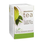 Brassica Tea frente del envase mostrando etiqueta y beneficios clave