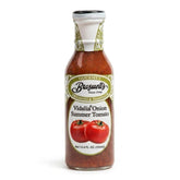 Braswell's botella frontal Vidalia Tomato realza ensaladas