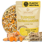 BREWIX empaque frontal del té mostrando la marca y la mezcla