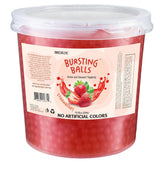 BREXONIC empaque frontal 7 lb mostrando perlas popping de fresa