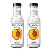 BRIANNAS frente del envase mostrando botella doble y marca