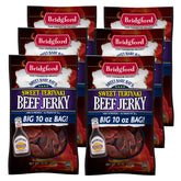 Bridgford frente del empaque mostrando sabor teriyaki y conveniencia