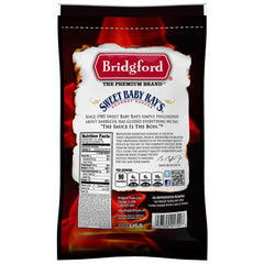 Bridgford close-up de textura de carne, sabor y masticabilidad visibles