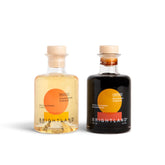 Brightland dúo frontal mostrando ambas botellas y etiquetas claras