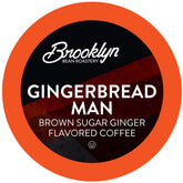 Brooklyn Beans frontal del paquete de 40 cápsulas con diseño festivo para servir rápido
