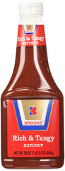 Brooks Ketchup vista frontal del pack de 3, presentación práctica y ahorro