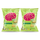 BUBS paquete completo frontal mostrando doble bolsa y conveniencia para compartir