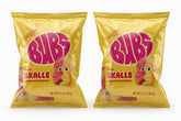 BUBS frente del paquete doble mostrando diseño y cantidad para compartir