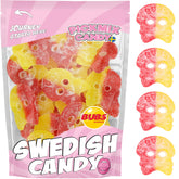 Pickmix Candy Sweden bubs mostrando el frente del paquete y atractivo visual