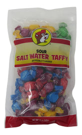 Buc-ee's bolsa frontal resellable de 12 oz mostrando colores y marca, ideal para viajes