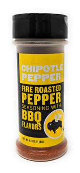 Buffalo Wild Wings envase frontal del condimento chipotle, muestra clara y práctico