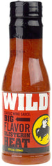 Buffalo Wild Wings botella frente mostrando etiqueta y capacidad, ideal para cocinar