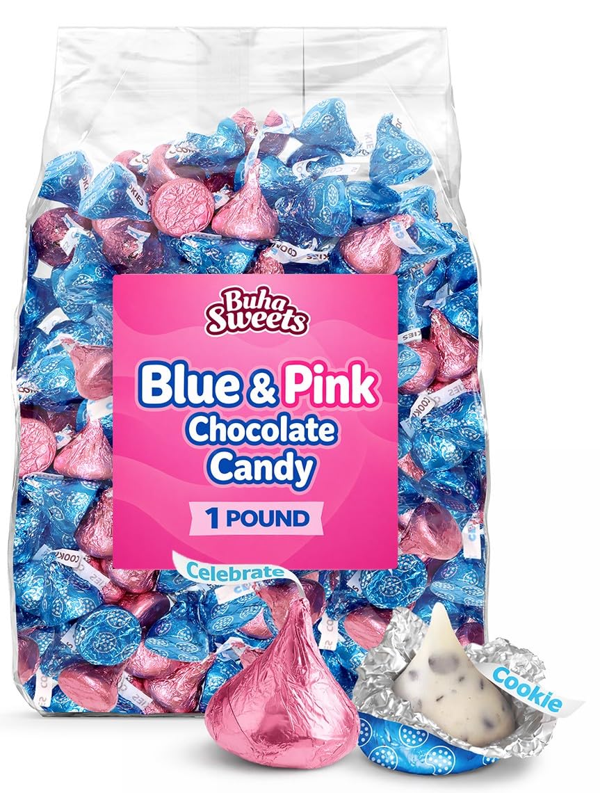 Buha Sweets paquete frontal mostrando chocolates envueltos, color y frescura