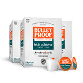 Bulletproof caja frontal High Achiever mostrando diseño y conveniencia