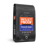 Bulletproof paquete frontal mostrando 12 onzas y nombre, conserva frescura