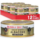 Bumble Bee lata frontal mostrando presentación y conveniencia