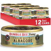 Bumble Bee Prime vista frontal de la lata mostrando marca y tamaño 5 oz