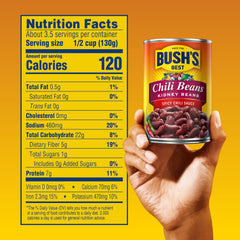 Bush's Best primer plano de la textura de la salsa picante realzando sabor