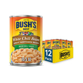 Bush's Best lata frente mostrando marca y beneficio práctico