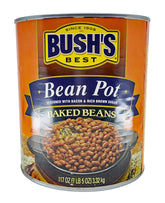 Bush's Best lata grande 117 oz vista frontal para servicio rápido